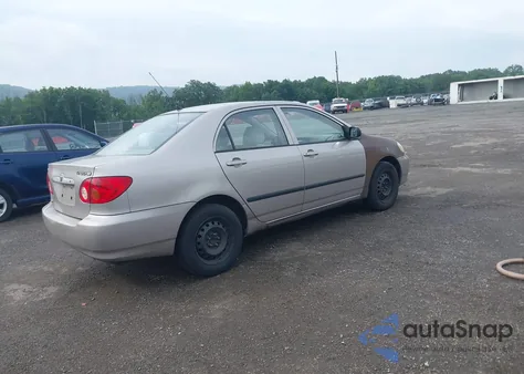 2003 Toyota Corolla Ce из США, поврежденный, VIN 2T1BR32E43C037880